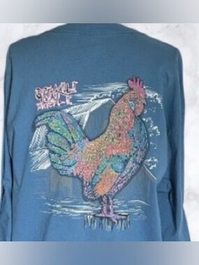 Gotta Kill it to Heal it t-shirt awareness for women's cancer long sleeve blue